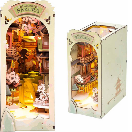 DIY Book Nook - Falling Sakura I Rolife