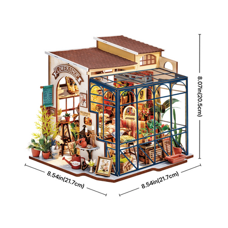 Mini Domek 3D - Emily's Flower Shop I Rolife