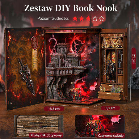 Sword of Fire – DIY Book Nook Minicity | Puzzle 3D Prezent