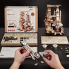 Space Shuttle Rakieta – Puzzle 3D ROKR, mechaniczny start z LED