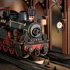 Lokomotywa Steam Journey – Puzzle 3D Rolife (405 el.)