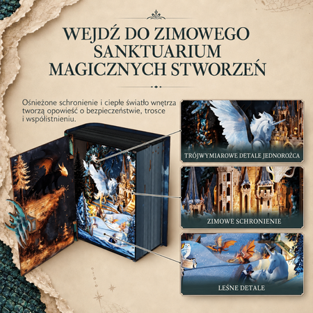 Creature Charms – DIY Book Nook Minicity | Puzzle 3D Prezent