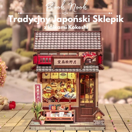 Cutebee Tsukino Eogi-dou – tradycyjny japoński sklepik z lalkami Kokeshi (DIY)