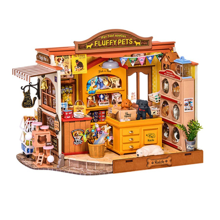 DIY Mini Domek 3D - Fluffy Friends Hub Rolife