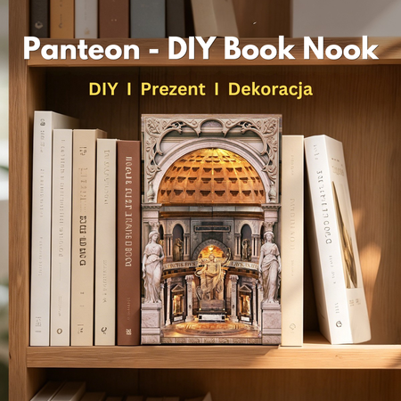 Pantheon - DIY Book Nook Minicity | Puzzle 3D Prezent