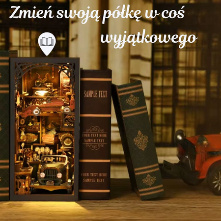 DIY Book Nook - Automobil