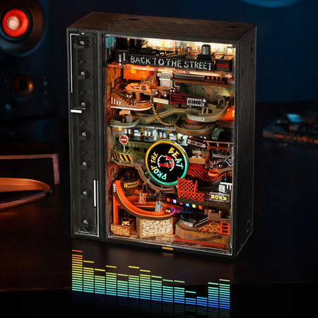  Puzzle 3D Tor Kulkowy - Hip-Hop Style | Mechaniczny Marble Run Robotime ROKR