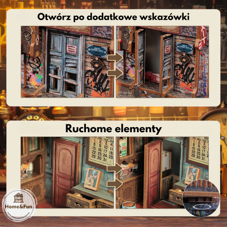 DIY Book Nook Zestaw Urodzinowy- The Long Goodbye