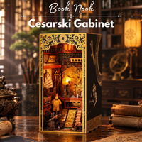 The Emperor's Study DIY – book nook MiniCity z oświetleniem LED