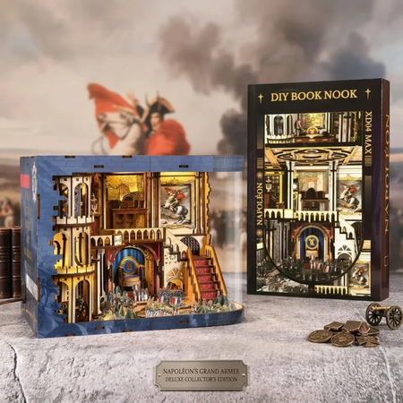 Napoleon MAX – DIY Book Nook Minicity | Puzzle 3D Prezent