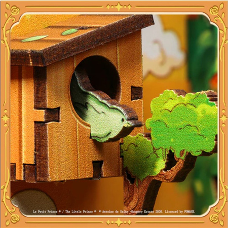 Mały Książe i Lis CuteBee DIY Book Nook – Puzzle 3D Prezent