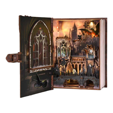 Magical Flight – DIY Book Nook Minicity | Puzzle 3D Prezent