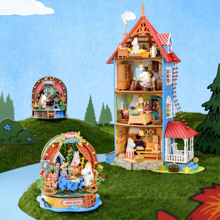 Snorkmaiden’s Garden Party Mini Domek 3D Puzzle Rolife