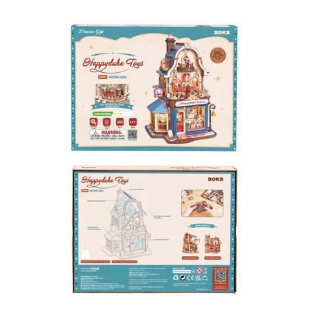 Happyduke Toys – DIY Miniaturowy Domek | ROKR
