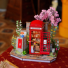 Blossom Book Booth – Puzzle 3D Rolife, book nook z LED