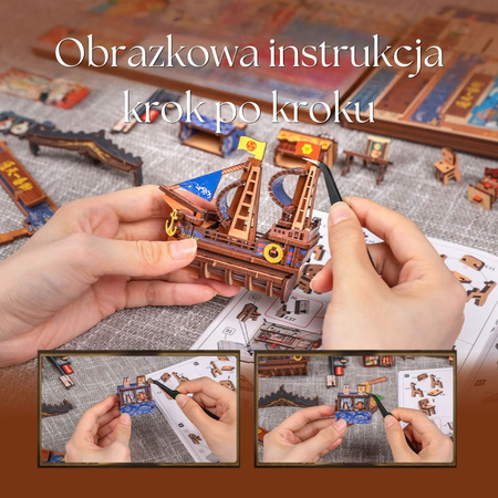 Tsutenkaku Ichiban Street – DIY Book Nook CuteBee | Puzzle 3D Prezent