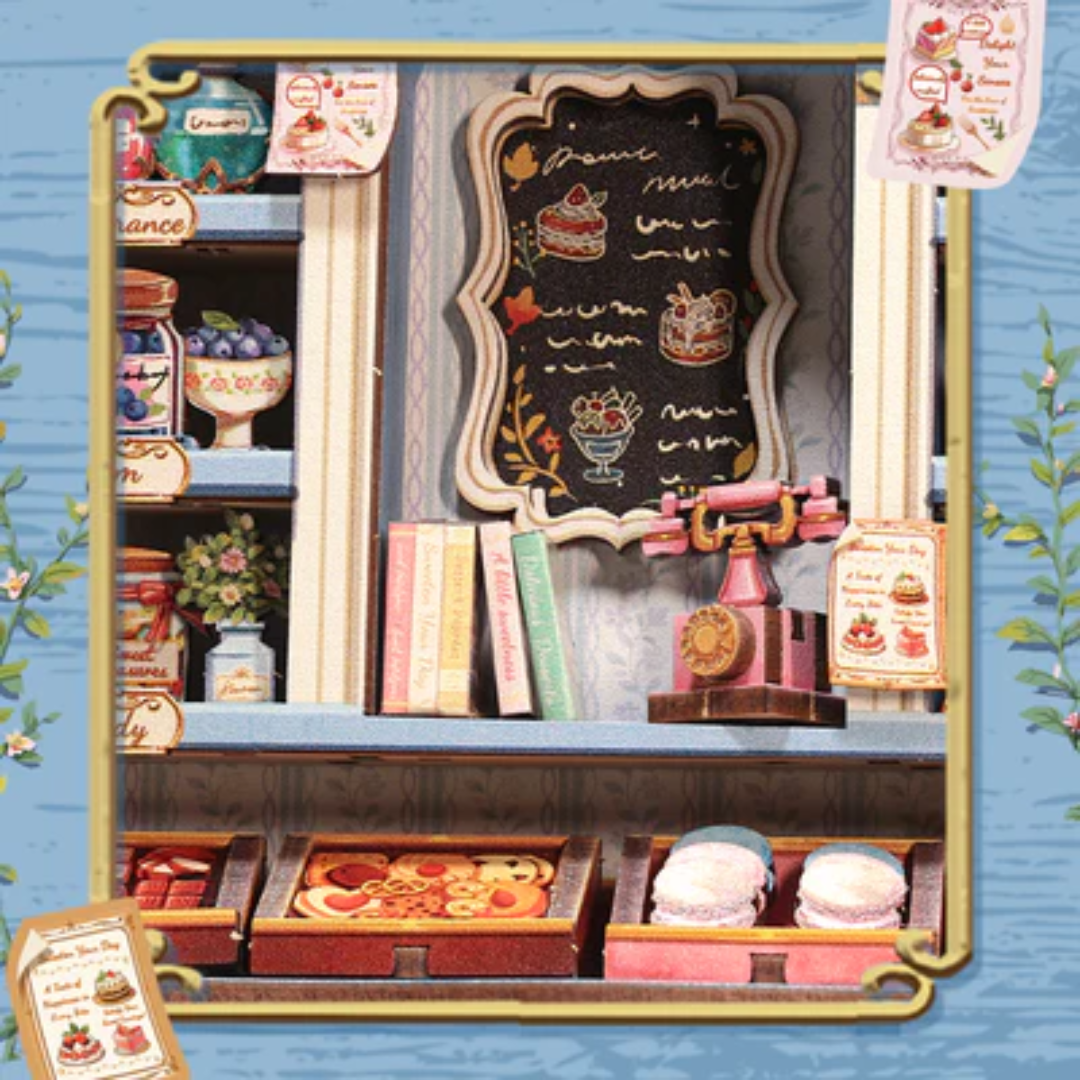 Efekt wow w biblioteczce – DIY Book Nook - Cukiernia Sweet Marie | Cutebee