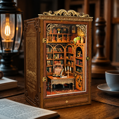 Time Book House – DIY Book Nook Joincon | Puzzle 3D Prezent
