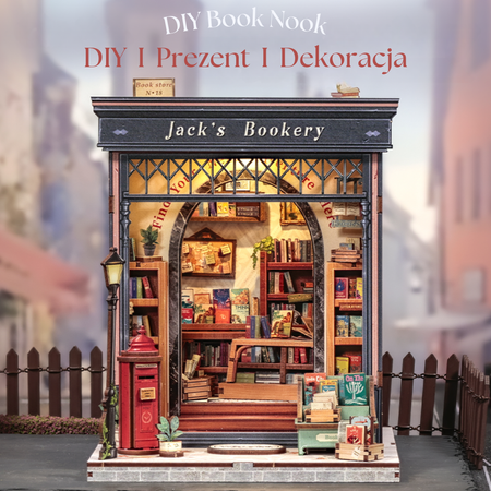 DIY Book Nook - Jack's Bookery | Cutebee