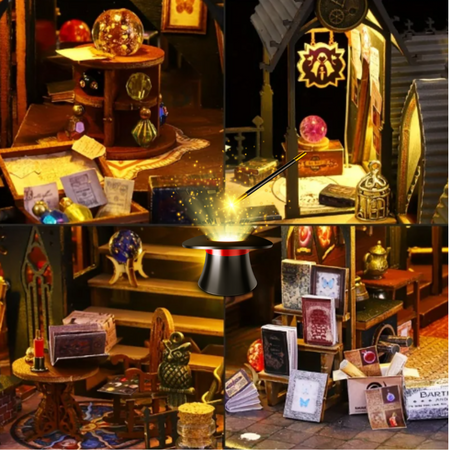 DIY Miniaturowy Domek - Magiczny Domek Luny