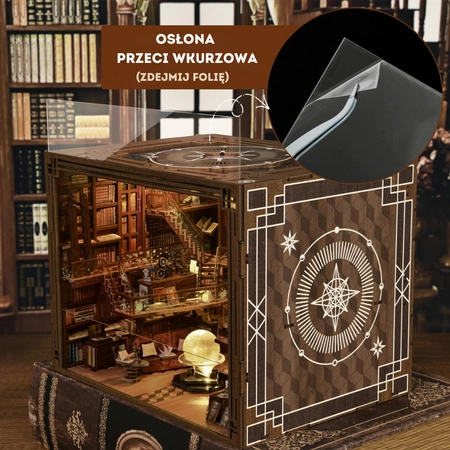 Beyond Library MAX – detale regałów i elementów konstrukcji