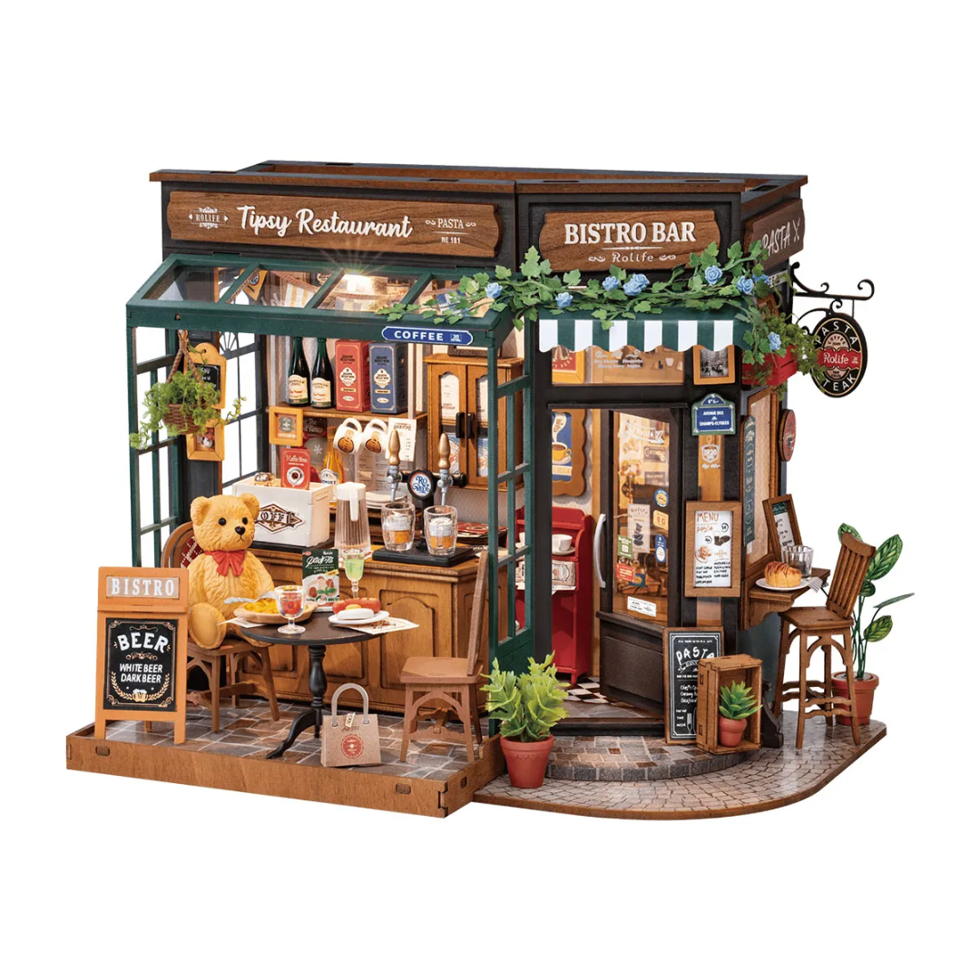 DIY Mini Domek 3d - Restauracja Tipsy | Rolife