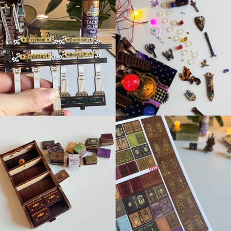 DIY Book Nook - Mystic Zodiac