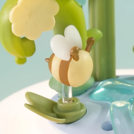 Kamelia Minty – Puzzle 3D ROKR, lampka nocna z efektem rozkwitania