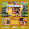 Drewniany Zestaw Puzzle 3D - Toy Store
