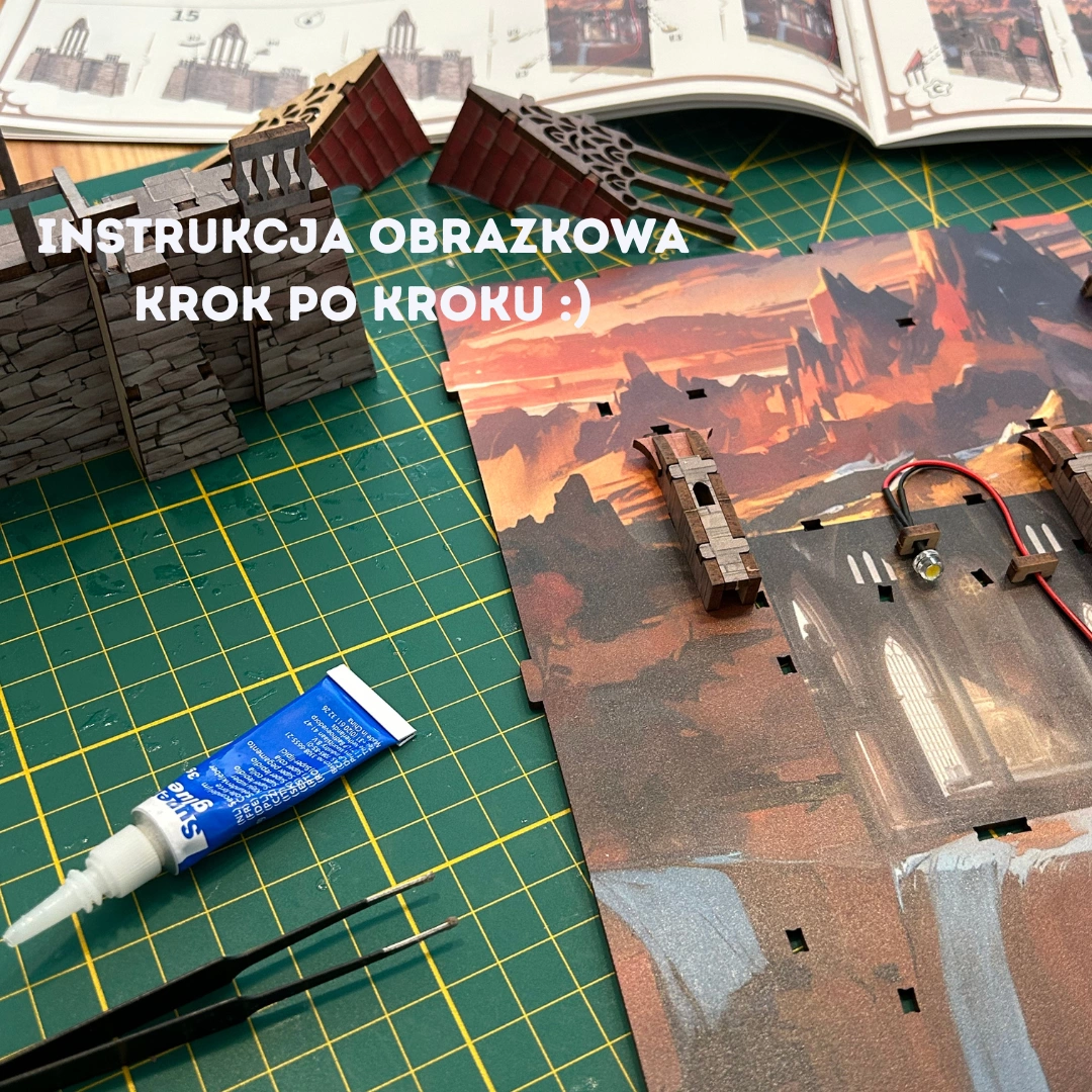 DIY Book Nook Władca Pierścieni – widok 3