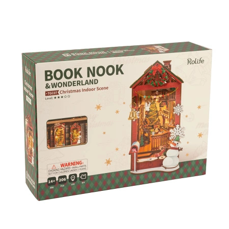 DIY Book Nook - Świąteczny Klimat