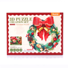Świąteczny Wieniec 3D – Puzzle 3D Rolife, warstwowy (252 el.)