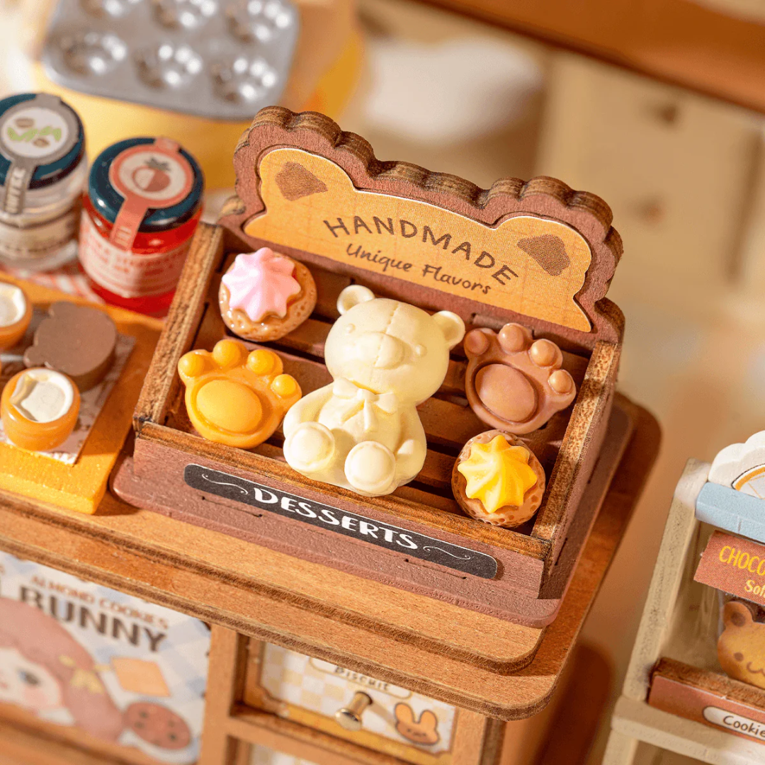 Słodkie witryny i ladę – Mini Domek 3D - Cookii Bunny I Rolife