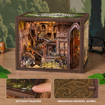 Robin Hood MAX – DIY Book Nook MiniCity | Puzzle 3D Prezent