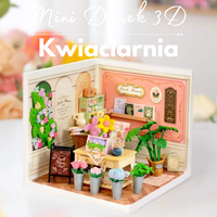 Mini Domek 3D - Kwiaciarnia | Rolife