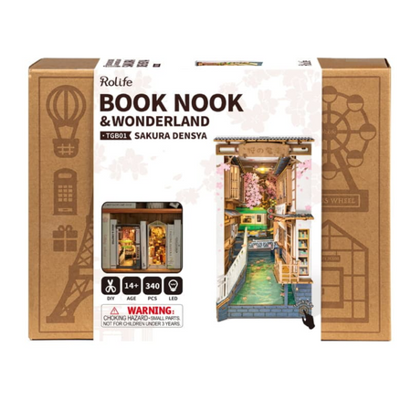 DIY Book Nook - Sakura Densya I Rolife