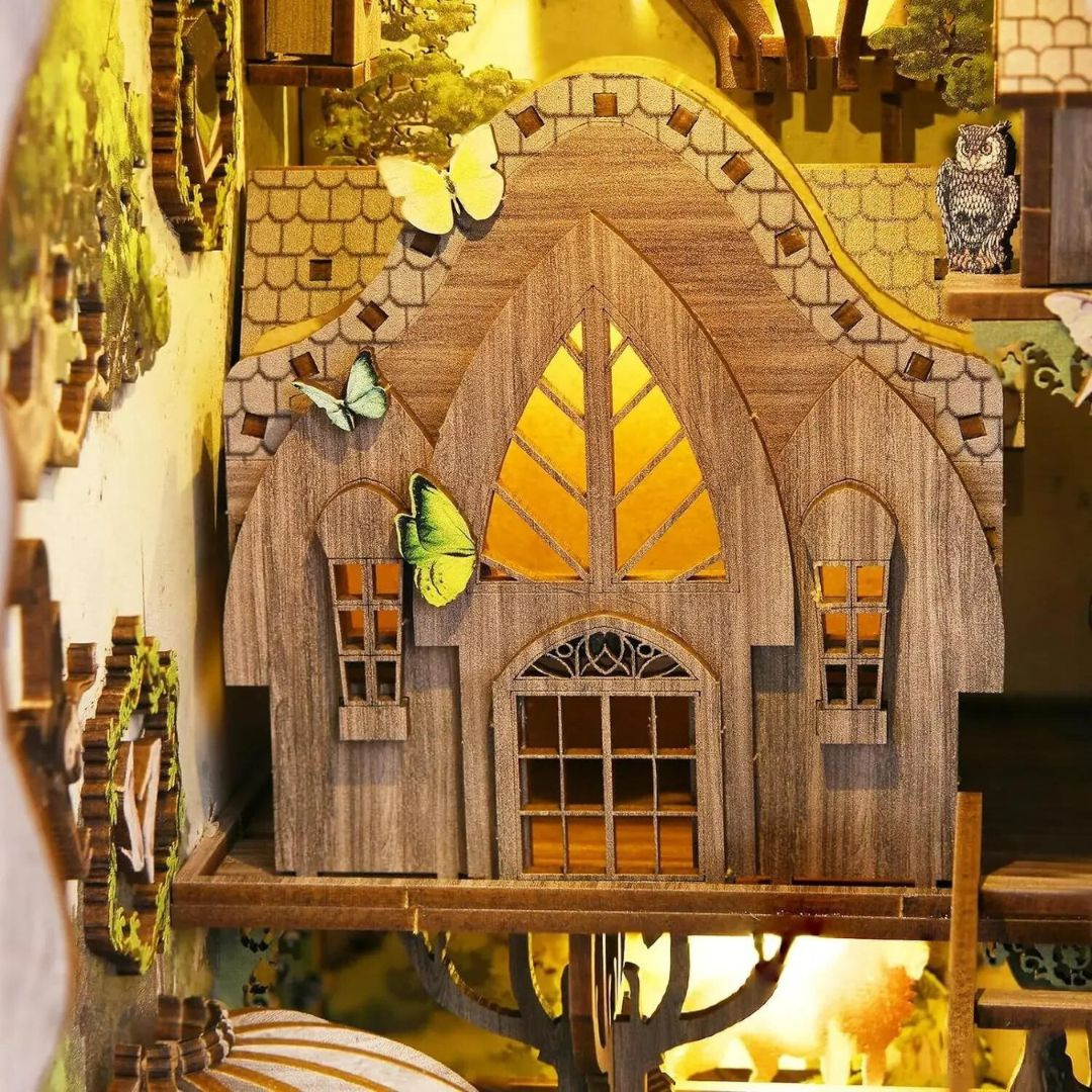 Żółta Ceglana Droga – Czarnoksiężnik z Krainy Oz – DIY Book Nook Puzzle 3D