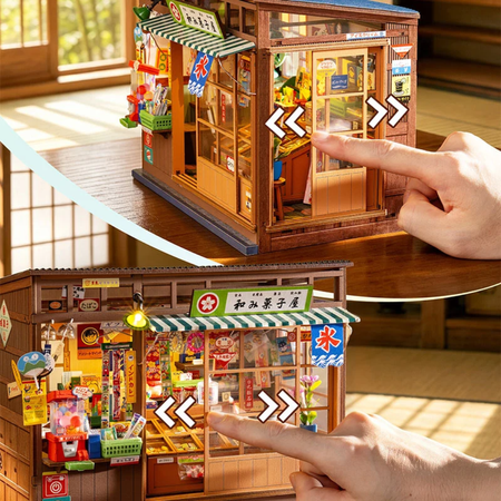Nostalgic Corner Shop – DIY Miniaturowy Domek | Robotime
