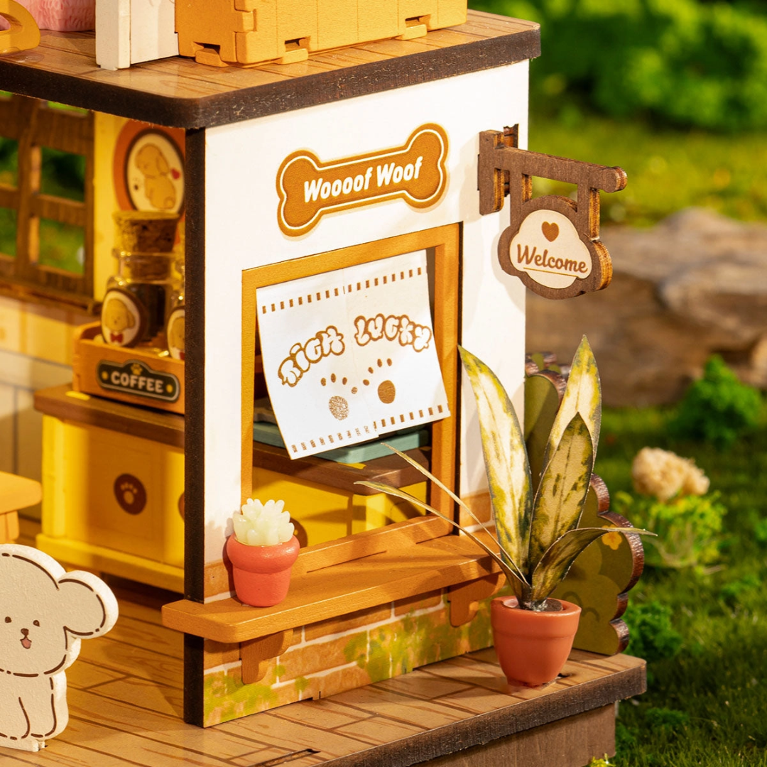 Radość ze składania – Mini Domek 3D - Willa Szczeniaczków I Rolife