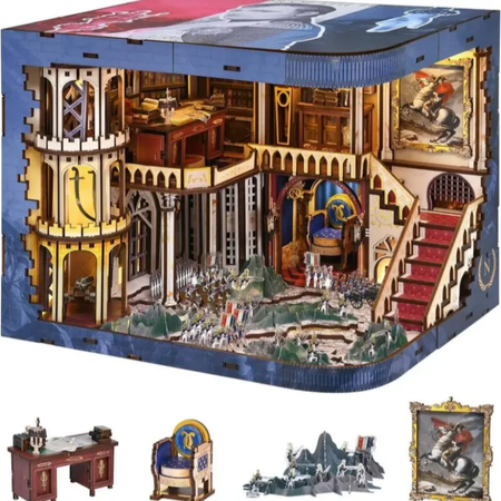 Napoleon MAX – DIY Book Nook Minicity | Puzzle 3D Prezent