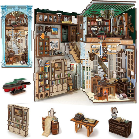 Hemingway House Minicity DIY Book Nook – Puzzle 3D Prezent