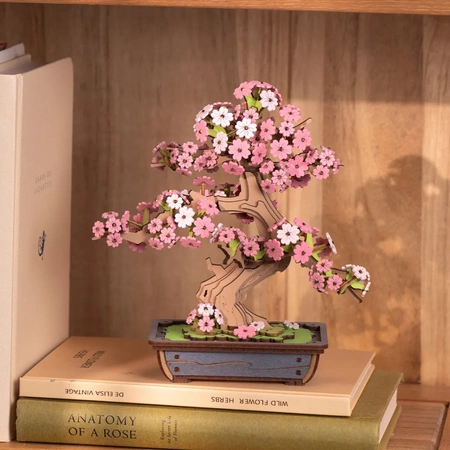 Rolife Sakura Bonsai TG415 – drewniane puzzle 3D
