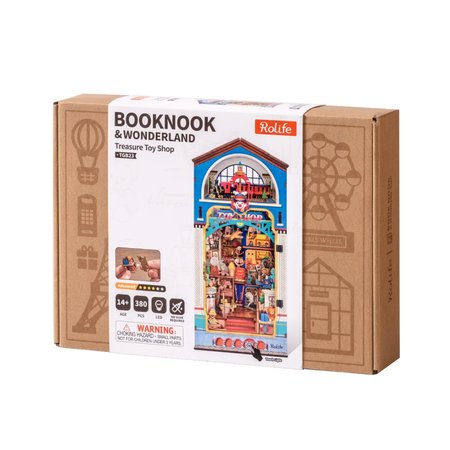 Treasure Toy Shop – DIY Book Nook Robotime | Puzzle 3D Prezent
