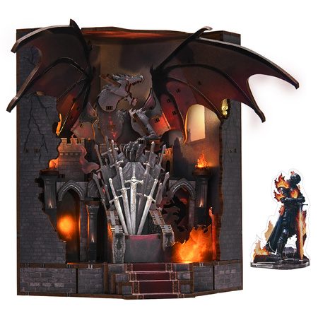 DIY Book Nook - Throne of Blades | Minicity Miniaturowy Domek