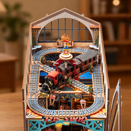 Treasure Toy Shop – DIY Book Nook Robotime | Puzzle 3D Prezent