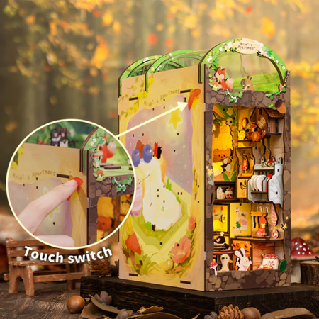DIY Book Nook - Domek Krecika | Cutebee