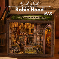 Robin Hood MAX – DIY Book Nook MiniCity | Puzzle 3D Prezent