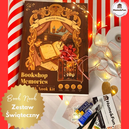 Zestaw Świąteczny — Book Nook Wspomnienia z Retro Księgarni