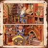 DIY Book Nook - Fantastyczne Zwierzęta | Cutebee