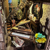 Pianist with Nightingale DIY – book nook w stylu Art Nouveau